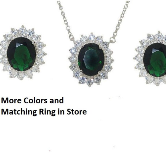 Princess Jewelry Jewelry - SOLD NWT jewelry set princess kate diana earring neck
